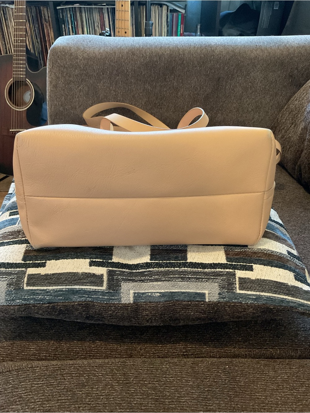 Madewell Medium Leather Transport Tote - Picture 6 of 7